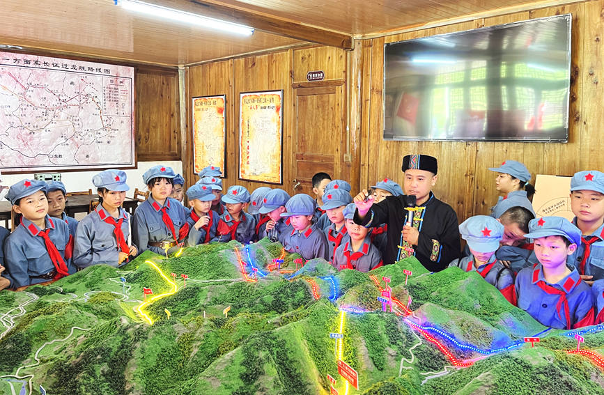 研学活动现场。