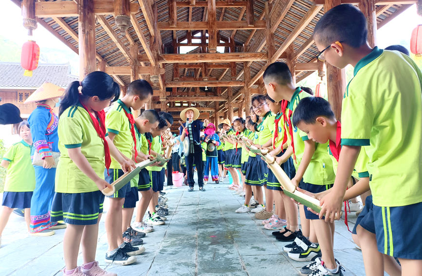 研学活动现场。