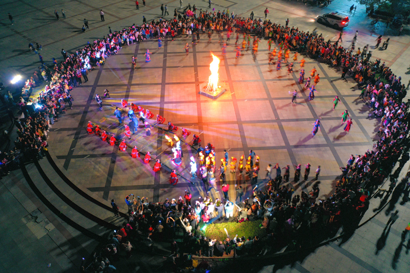 晚会现场。上思县融媒体中心供图